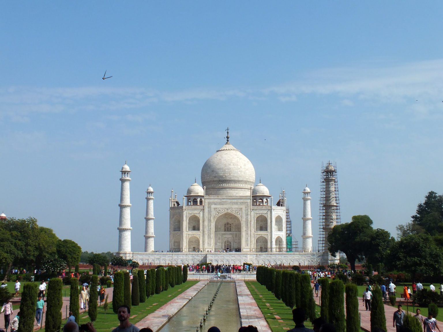 Agra ve bir büyük hayalin gerçekleşmesi, Tac Mahal 'i görmek