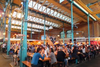 Berlin'de eski binalar hayata kazandırılmış