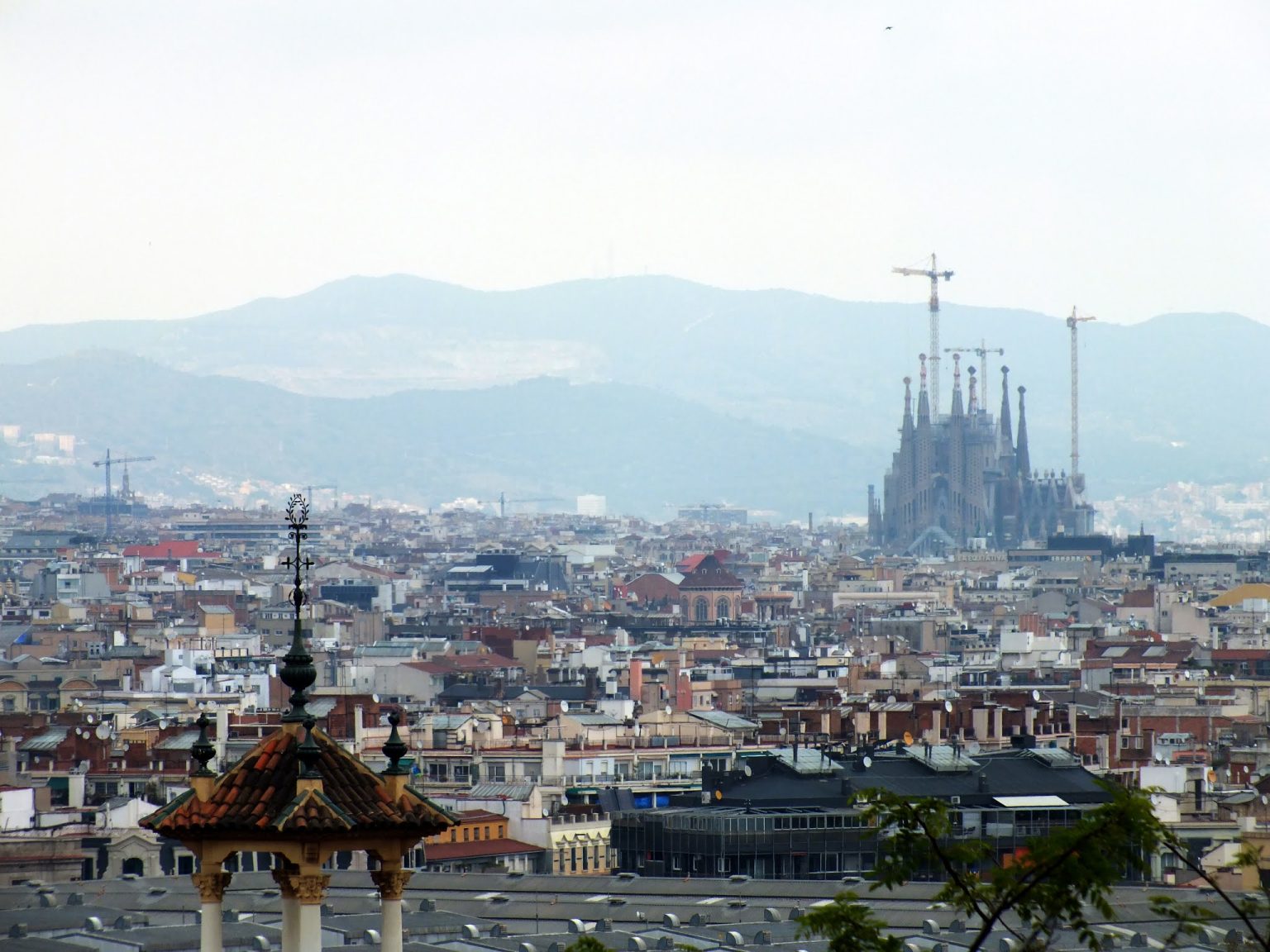 Montjuik tüm Barselona'yı görmenize imkan veriyor