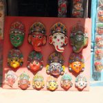 Nepal'in maskları her yerde