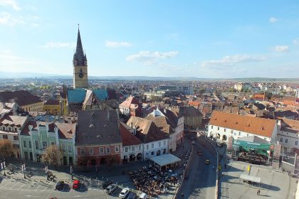Sibiu, Transilvanya'nın en güzel şehirlerinden biri