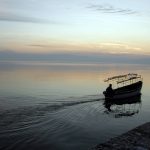 Ohrid'de gün batımı