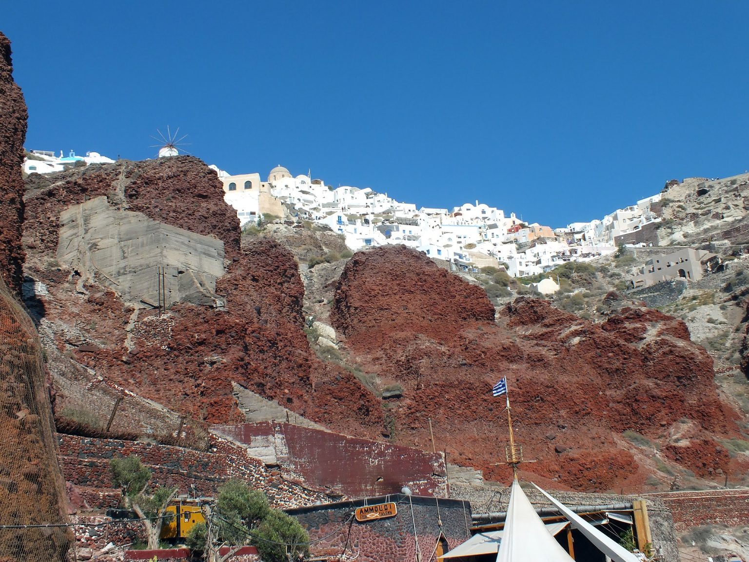 Hamouidi Yamacı, Santorini