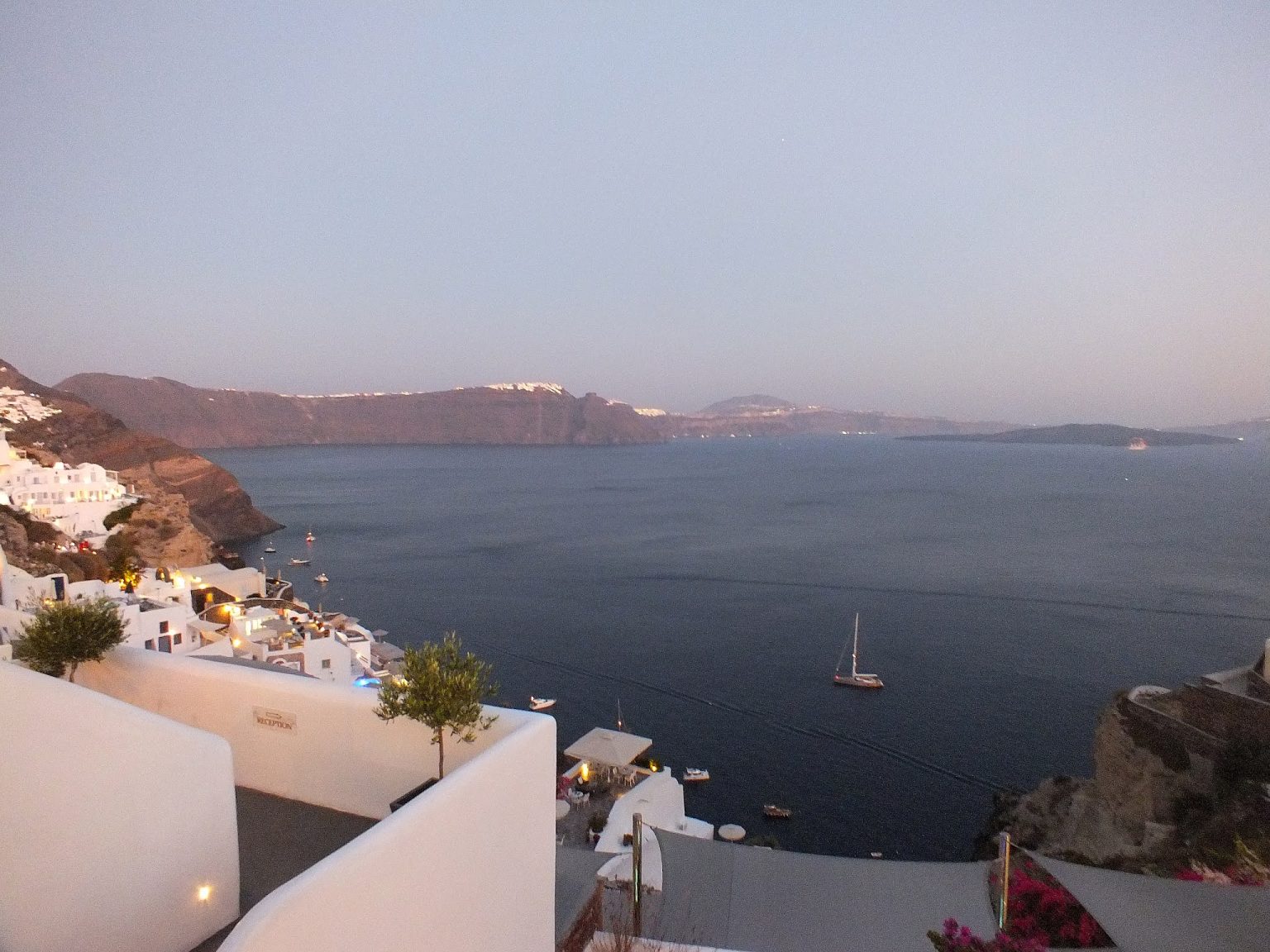 Santorini'den manzaralar