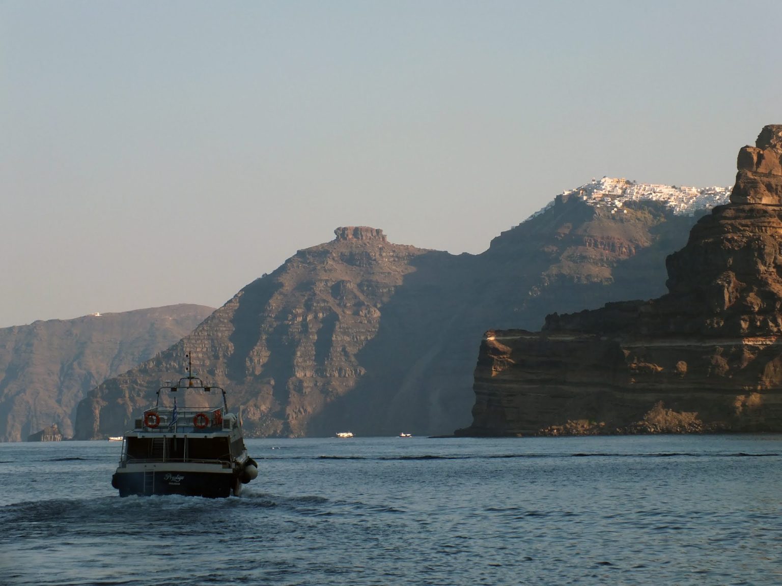 Santorini'den manzaralar