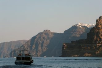 Santorini'den manzaralar