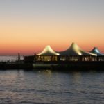Girne'de gün batımı