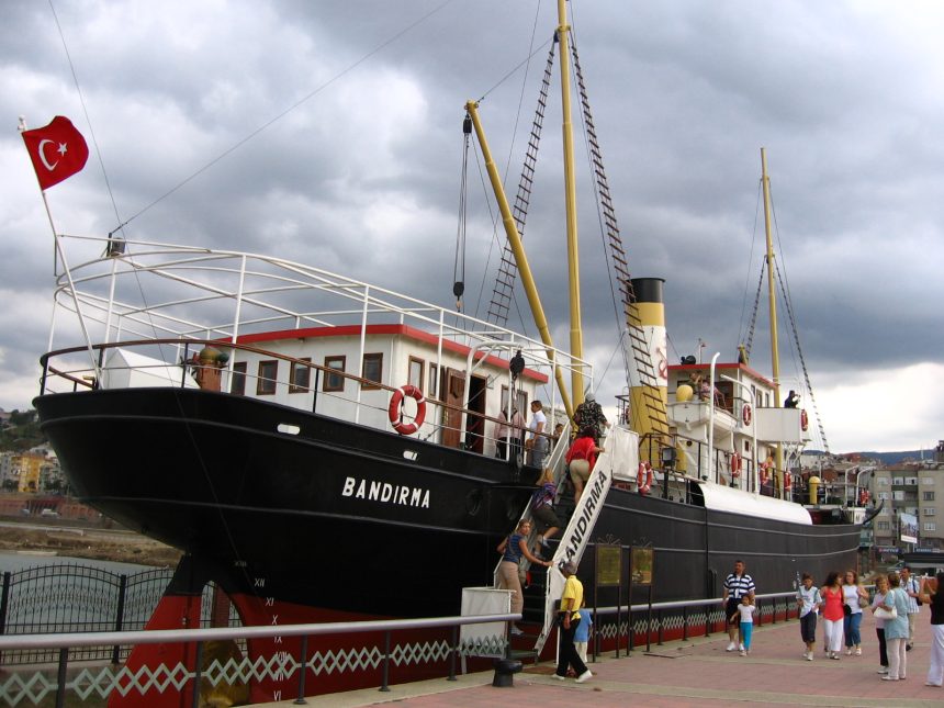 Bandırma Vapuru, Samsun