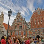 Riga'dan çeşitli manzaralar, Letonya