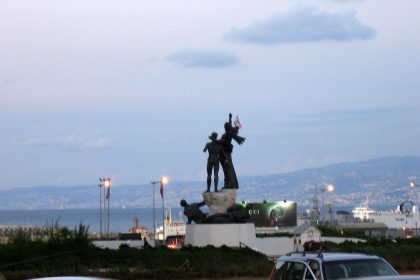 Beyrut'taki özgürlük anıtı, Lübnan
