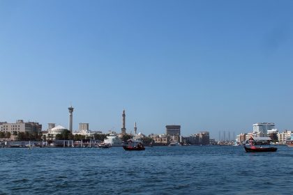 Dubai Creek'ten manzaralar