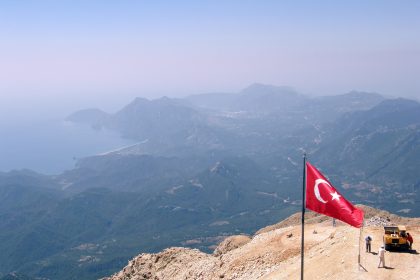 Tahtalı Dağı zirvesinden manzara, Antalya