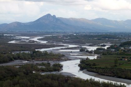 Rozafa Kalesi'nden muhteşem manzara, İşkodra, Arnavutluk