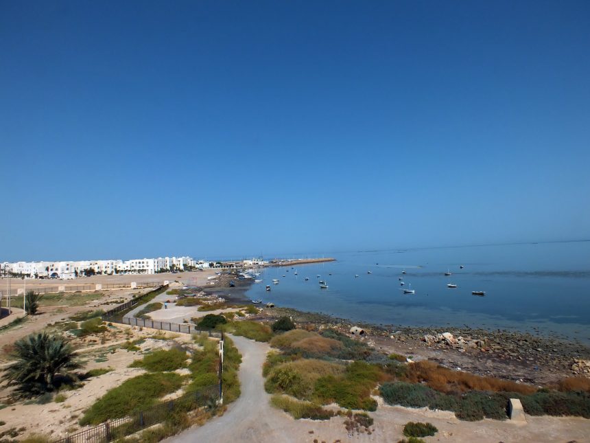 Mustafa Paşa Kalesi'nden ufuklar, Cerbe Adası, Tunus
