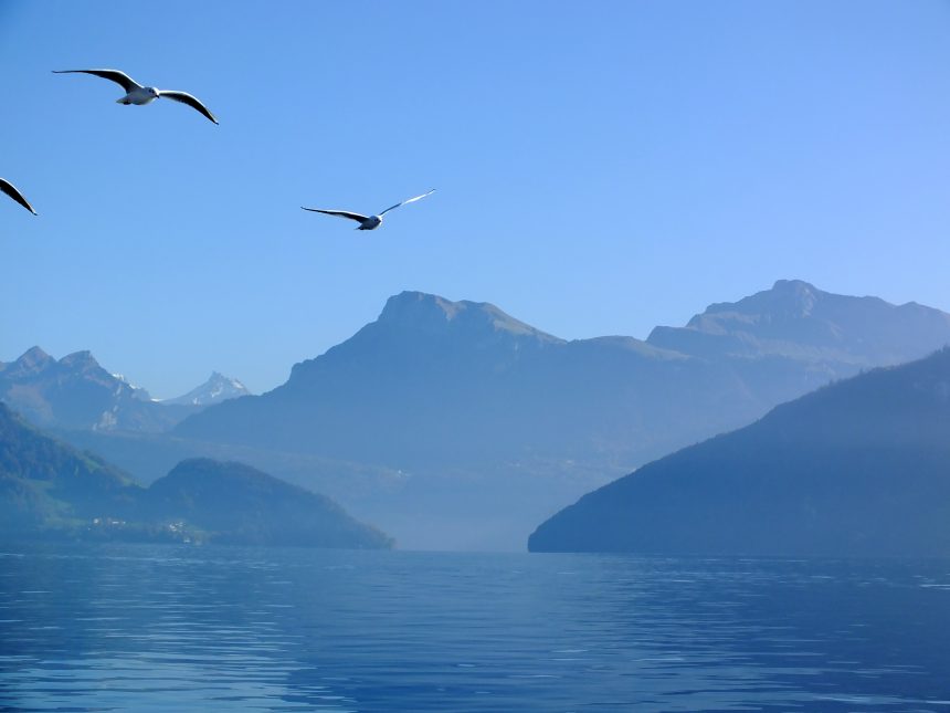 Luzern'den manzaralar, İsviçre