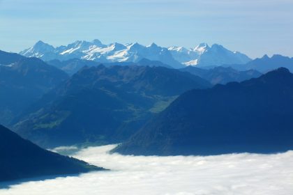 Rigi Dağı'ndan manzaralar, İsviçre