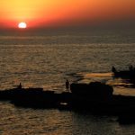 Ayfilon'da gün batımı, Kıbrıs