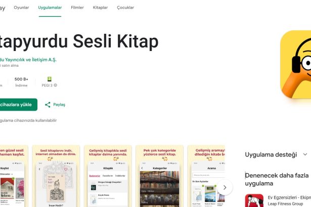 Kitap yurdu uygulamaları