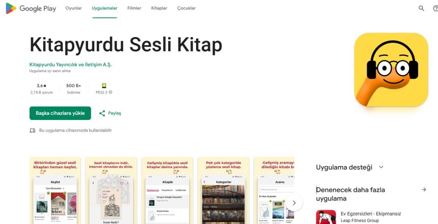 Kitap yurdu uygulamaları